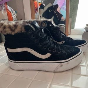 High top Platform sk8 Hi vans